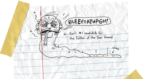 Cartoon from printed page 110 · cartoon 2 of the novel.