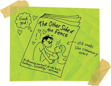 Cartoon from printed page 110 · cartoon 1 of the novel.